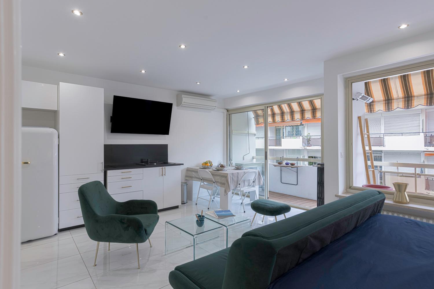 קאן Luxury Maubourg - Vue Mer - Croisette 50M Plage - Clim - Terrasse מראה חיצוני תמונה