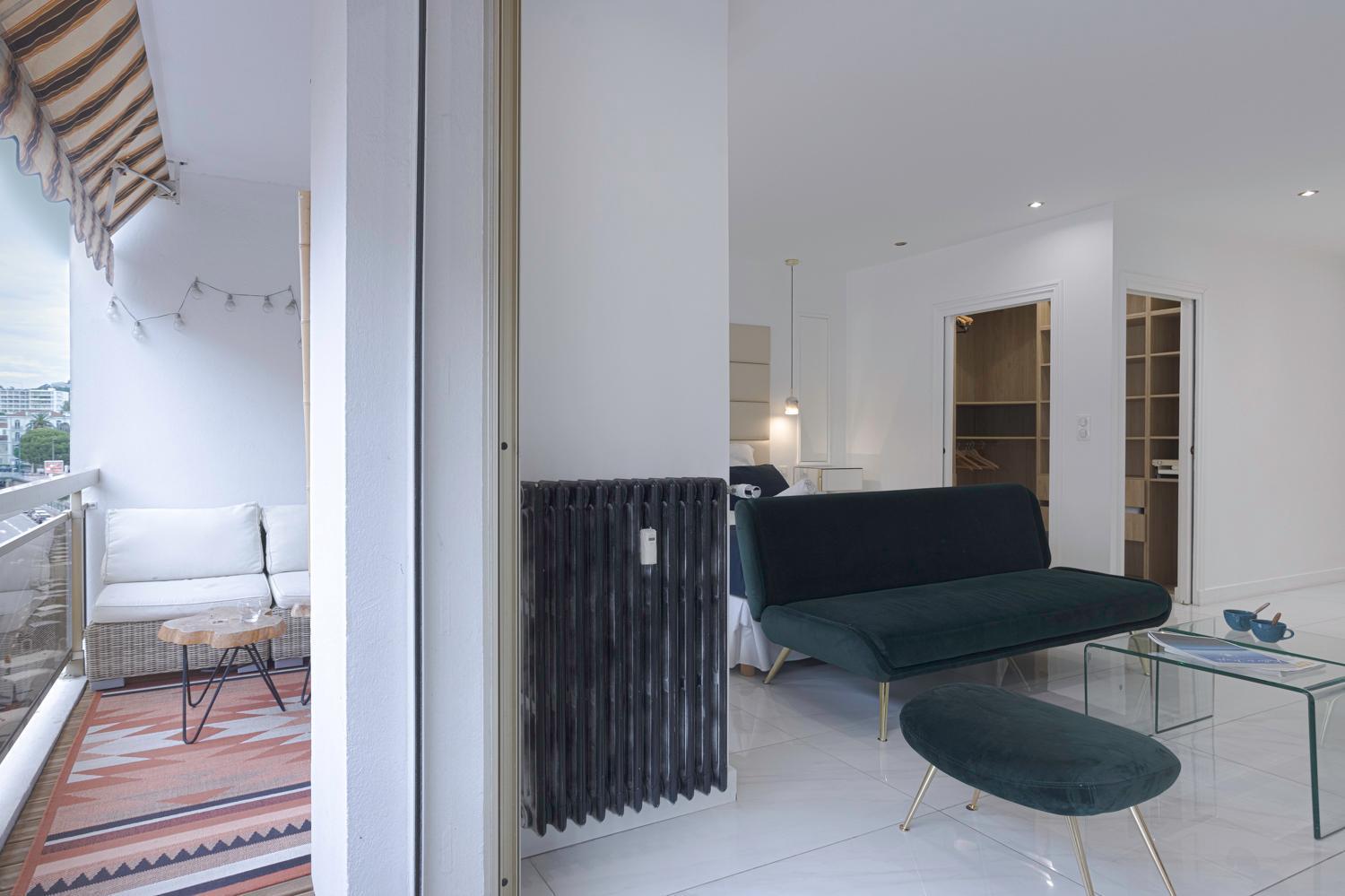 קאן Luxury Maubourg - Vue Mer - Croisette 50M Plage - Clim - Terrasse מראה חיצוני תמונה